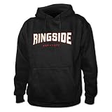Embroidered Hooded Sweatshirt - Black