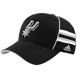 adidas San Antonio Spurs Youth Black Pro Shape Flex Fit Hat
