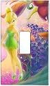 Fairies Swithplate Sticker - Tinkerbell Light Switch Plate Sticker