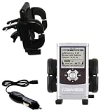 iRiver H110 Auto Vent Holder with Car Charger - Uses Gomadic TipExchange