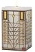 Frank Lloyd Wright Tree of Life Large Metal Wrapped Candle