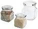 Anchor Hocking 32-Ounce Emma Jar with Glass Lid, Pack of 4