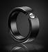 Heideman Figura black - Spannring mit Swarovski Stein Größe 50-65 lieferbar