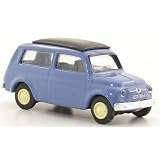 Fiat 500 Giardiniera, blu, modello di automobile, modello prefabbricato, Schuco 1:87 Modello esclusivamente da collezionedi Schuco