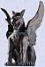 Leo the winged lion statue home yard griffin sculpture