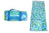 Fleece Sleeping Bag/Mat - Blue Frogs