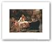 The Lady of Shalott by John William Waterhouse 7"x5" Art Print Poster