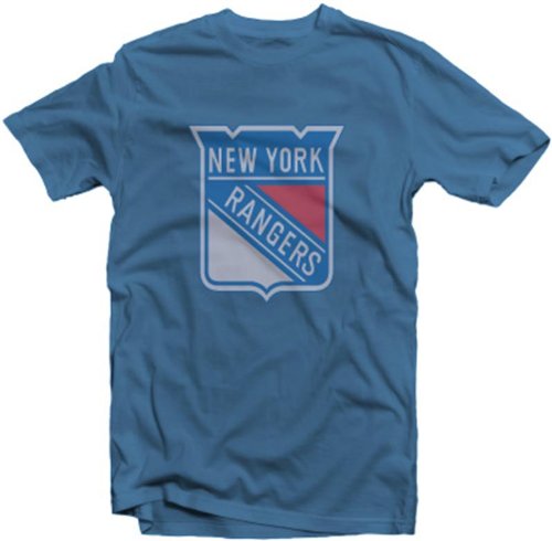 New York Rangers Classic Logo T-Shirt by Red Jacket Size M