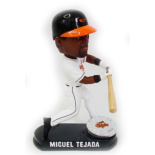Miguel Tejada Baltimore Orioles 2007 Black Base Bobblehead