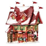 Department 56 North Pole Reindeer Flying Feed Store