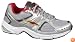 AVIA  Women's A378W Walking Shoe,Chrome Silver/Iron Grey/Pink Flame/Wild Lime,7 M US