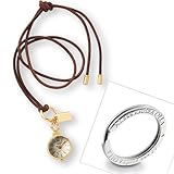 [アレサンドラオーラ]Alessandra Olla ペンダントウォッチ Pure Limited edition オリジナルキーリング付 AO-IC ゴールド