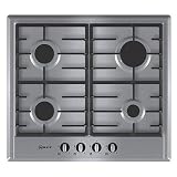 NEFF Series 1 Gas Hob with four burners (Stainless steel) T22S36N0