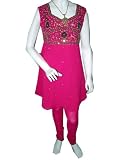 Ethnic Party Wear- Magenta Embroidered girls Wear Salwar Kameez with Dupatta Reviews