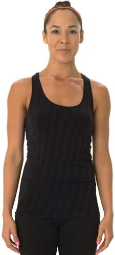 Electric Yoga by Michele Bohbot Seamless Energy Tank Women's Black S