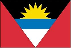 Annin Nylon Antigua & Barbuda Flag, 3-Foot by 5-Foot
