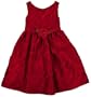 Sweet Heart Rose Girls 7-16 Taffetta Textured Dress,Red,8