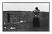 Historic Print (L): Mrs. Topperwein demonstrating marksmanship on an outing in Idaho....