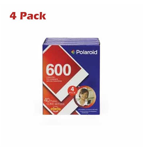 Polaroid 600 Instant Film (4 Pack)