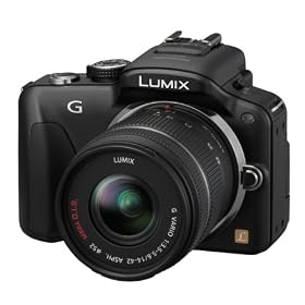 Panasonic Lumix DMC-G3 16.1MP Compact System Camera Kit - Black with 14-42mm Lumix G VARIO f/3.5-5.6 ASPH MEGA OIS Lens