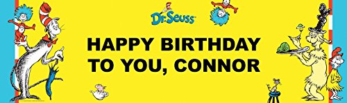 Dr. Seuss Personalized Vinyl Banner