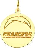 14K Gold NFL San Diego Chargers Logo Charm