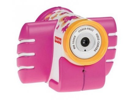 Mattel - T5158 - Fisher Price - Camera Video - Antichoc - Rose