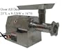 #22 Commercial Duty Electric Meat Grinder Sausage 1.5HP