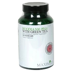 Maximize Hoodia500 with Green Tea 120 VegCaps by Maximum International / 120 Veggie Caps