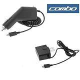 Rapid Car Charger with IC Chip + Home Travel Charger for Sprint Palm Treo 800w Smartphone