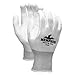 Coated Gloves, L, White, Nylon Lining, PR