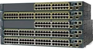 CISCO Catalyst 2960-SF Switch / 24 Ports - Manageable - 24 x POE+ - 3 x Expansion Slots - 10/100Base-TX - PoE Ports - Desktop / WS-C2960S-F24PS-L /