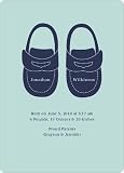 Boys’ Shoes Modern Baby Announcement thumbnail