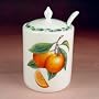 MARMALADE JAM POT & SPOON - Fine Bone China Preser&hellip by Thorne Antiques & Collectables