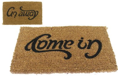 Childrens Toyshop  Toys : Come in/Go away Door Mat