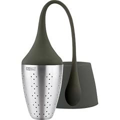 Ad Hoc TE54 Tee-Ei Hangtea f�r Tee-Kannen, schwarz, Silikon/Edelstahl