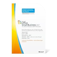 Microsoft Office Small Business 2007 deutsch (Lizenz-Key)