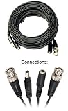 150' RG59U Siamese Cable, BNC