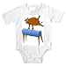 Onesie with sports, pommel, exercise, horse, bull, gymnastics