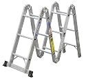 Werner M1-8-16 250-Pound Duty Rating Aluminum Multi-Master Articulated Ladder, 16-Foot