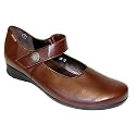 Women's Mephisto FELINE Mary Jane Leather Flat Shoes
