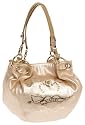 KATHY Van Zeeland Crown Princess Nappa Ball Shopper,Toasted Almond,one size