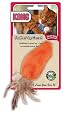 KONG Feather Top Carrot Catnip Toy, Cat Toy, Orange