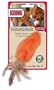 KONG Feather Top Carrot Catnip Toy, Cat Toy, Orange