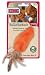 KONG Feather Top Carrot Catnip Toy, Cat Toy, Orange
