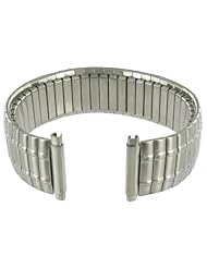 18-22mm Speidel Twist-o-flex Silver Tone Watch Band 1393/03 X-Long