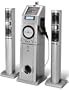 Singing Machine STVD-1001 Pedestal DVD/CDG Karaoke System with Tower Speakers and Subwoofer