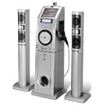 Singing Machine STVD-1001 Pedestal DVD/CDG Karaoke System with Tower Speakers and Subwoofer