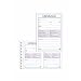 Adams Phone Message Book, 8.06 x 5.5 Inch, Spiral Bound, 2-Part, Carbonless, 2 Messages per Page, 100 Sets, White and Canary (SC5802D)
