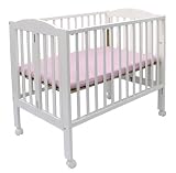 Dream On Me Portable 3-in-1 Crib- White